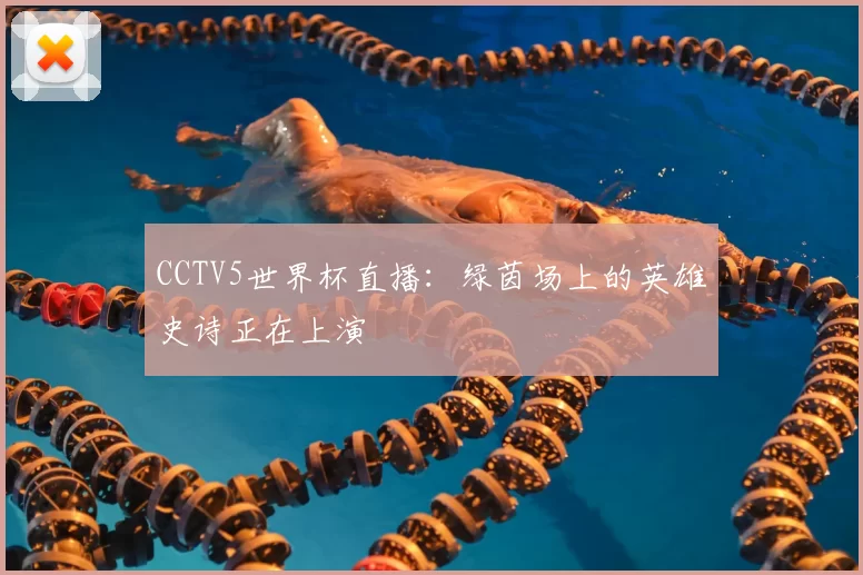 CCTV5世界杯直播:绿茵场上的英雄史诗正在上演